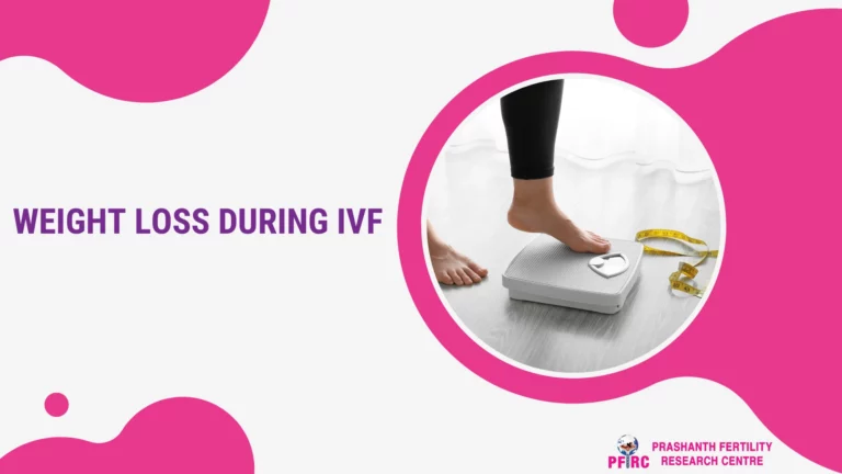 weight loss during IVF